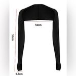 SheIn 1pc Arm Sleeves Summer New Style Ice Silk High Elasticity Uv Protection Photo 3