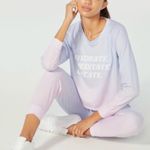 Wildfox Cropped Ombre Long Sleeve Yoga Top Size Large NWT Photo 2