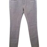 Replay women's size 28 round tip pocket "BENOULES" Beyonce Knowles skinny jeans Gray Photo 0