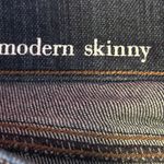 Ann Taylor  LOFT Modern Skinny Jeans Dark Wash Cotton Blend Size 4P Photo 7