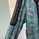 Style & Co Bohemian Teal and Black Dress Photo 4