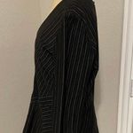 Etcetera Black and grey stripe  top Photo 4
