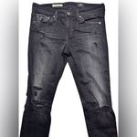 AG Adriano Goldschmied AG Adriano Goldschmied Legging Super Skinny Ankle Distressed Jeans Womens 27 Photo 1