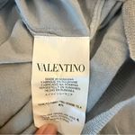 Red Valentino  Grey Ruffle Button-Up Cardigan Large Photo 7