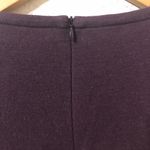 Akris  Deep Purple Lightweight Sweater in Lamb Leather, Silk, Cashmere Size 10 Photo 6