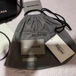 Balenciaga Everyday Black Leather Crossbody Bag Handbag Dust Bag MSRP $1250 Photo 3