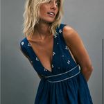 Free people Aultry Embellished Mini Dress Blue Size XS Photo 2