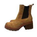 Söfft Women's Jordie Brown Suede Leather Chelsea Lug Heel Ankle Boots Size 9.5M Photo 3