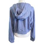 Wildfox  Trenton Lavender Crop Hoodie Size Medium NWT Photo 6