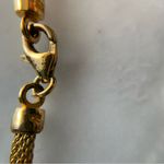 Dee Berkley Gold Over Sterling Silver Amethyst And Diamond Mesh Bracelet 7.25” Photo 2