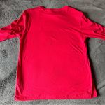 Ralph Lauren Polo  Shirt Women‎ L Long Sleeve Crew Neck Lightweight Pink Photo 3