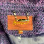 (NWOT) Basyanu Vintage Purple Alpaca
Wool Faux Fur Trim Coat
Cardigan Size L Size L Photo 8