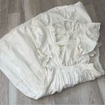 Urban Outfitters Dress laura ashley apron midi womens White (small) cottagecore Photo 5