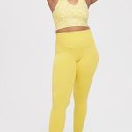 Aerie OFFLINE By Real Me Smocked Legging size medium chartreuse Photo 0