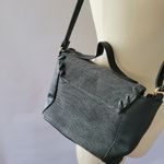 Rampage black metallic leather combo crossbody Photo 4