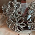 Cult Gaia NWT  Metallic Floral Beaded Bag Photo 3