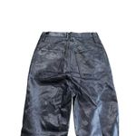 We The Free  People Phoenix Coated Skinny Jeans Size 27 Button Fly Faux Leather Photo 10