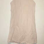 Eileen Fisher  Linen Blend Button Up Tan Khaki Shirt Dress Size M Photo 1