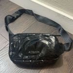 Athleta Women’s Black Shine Puff Belt Bag Fanny Pack Photo 0