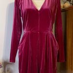 Candie's Berry Velour Romper Photo 3
