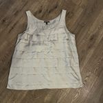 Eileen Fisher  Women’s Top Medium 100% Silk Layered Photo 0