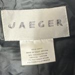 Jaeger  Black Button Close Coat Size 14 Photo 4