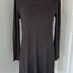 Nic+Zoe  Cozy Ribbed Knit Funnel Neck Sweater Dress Photo 0