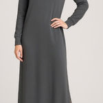 Z Supply  Charcoal Ruffle Maxi Dress Photo 0