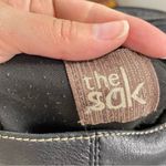 The Sak  Black Leather Hobo Style Crossbody Handbag Purse Bag Boho Photo 9