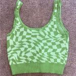 LA Hearts Green Cropped Sweater Vest Photo 1