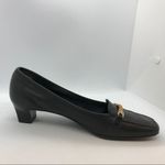 Salvatore Ferragamo  Black Leather Pump Shoes 7B Photo 4