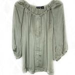 Willi Smith  Blouse Green‎ Photo 0