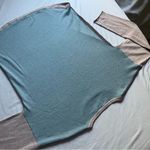 Smartwool  tan purple blue colorblock crew neck long sleeve pullover sweater Photo 3