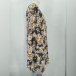 Agnes & Dora Silver Grey Yellow Floral Essential Cardigan, Size Small Photo 3