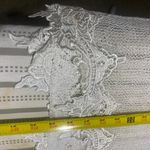 Simply Noelle  Cream Colored Fish Net Swim Cover Up Sz XL Photo 12