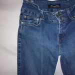 London Tear 6 29x31 Y2K Premium Stretch Mom Jeans Blue Photo 3