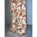 Charter Club Women’s Silk Floral Earth Tones Cream Maxi 16 Photo 2