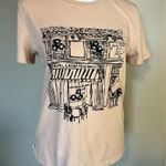 Karl Lagerfeld  Tee with Black Parisian Graphic Photo 0
