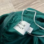 Hello Molly Teal One Shoulder Dress Photo 2