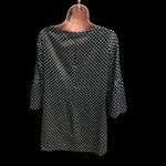 Jonathan Martin Women’s Black & White Polka Dot Top Size Small Photo 2