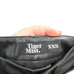 Tiger Mist Tiger Mist Maxine Black Faux Leather Pants Size XXS Photo 10