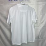 Champion EUC‎  women’s solid white collared short sleeve active polo shirt XL Photo 4