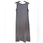 Talbots Talbot’s Pieced Navy and White Striped Tank Maxi Dress Size Petite Medium Photo 1