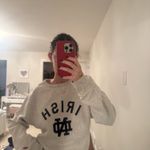 Notre Dame Crewneck Gray Size M Photo 2