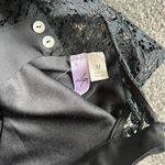 Alya Black High Neck Mini Dress Photo 2