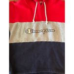 Champion  Life Color Block Reverse Weave Cropped Hoodie Pullover hoodie Photo 2