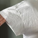 Rag and Bone  Pima Cotton Slub Logo Tee – White “the Very Best” Embroidery – Size M Photo 5