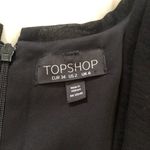 Topshop Black Floral Embroidered Dress Photo 3