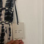 H&M NWT Black & White Tie Dye Maxi Dress Photo 5