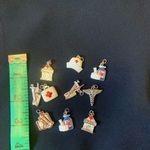 Nurse Medical Charms 10 Gold Blue Red White Photo 4